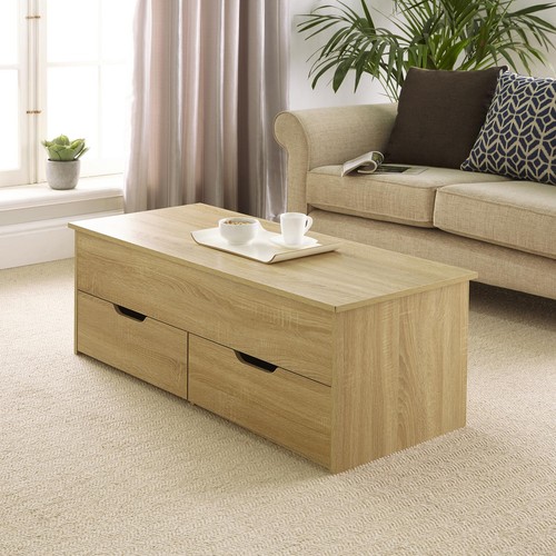 Wooden coffee table - coffee, with