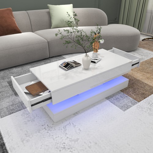 High gloss led coffee - high,