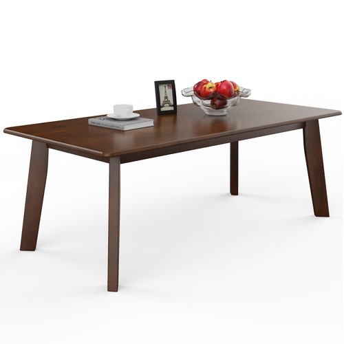 Wooden rectangular coffee - wooden,
