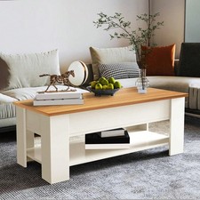 Wooden Coffee Table With