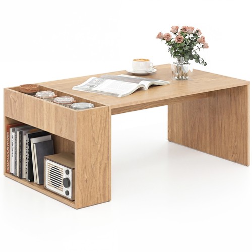 Rectangular coffee table - coffee,