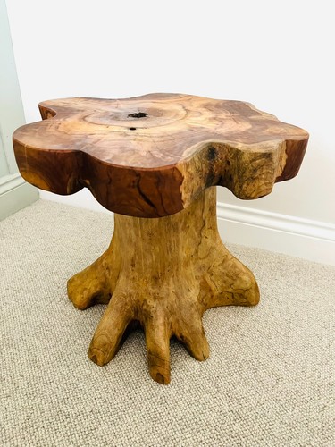 Wooden coffee table - wooden, teak