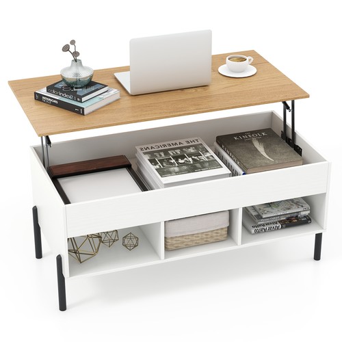 Wooden lift top coffee - coffee, table
