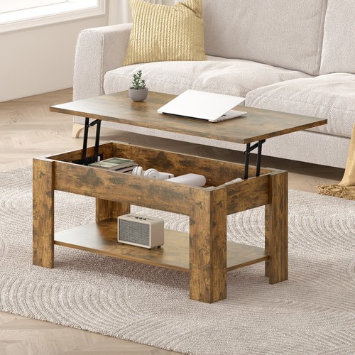 Wooden lift top coffee - lift,
